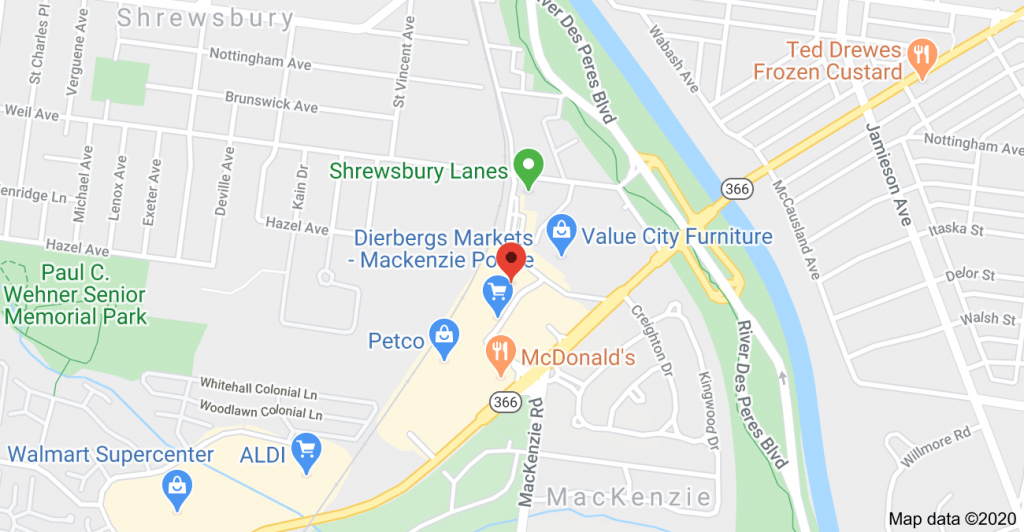 Donahue Chiropractic Map
